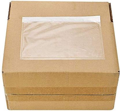 6" x 9" Clear Adhesive Packing List Envelopes Pouch Shipping Label Envelopes (200 Pack)