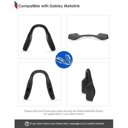 BLAZERBUCK Replacement Nose Piece Nose Pads for Oakley Metalink OX8153 Eyeglasses