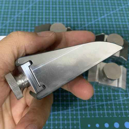 Hand Sander, Sandpaper Holder Manual Hand Sanding Block for Leather Craft Edge Polishing Sanding Clip