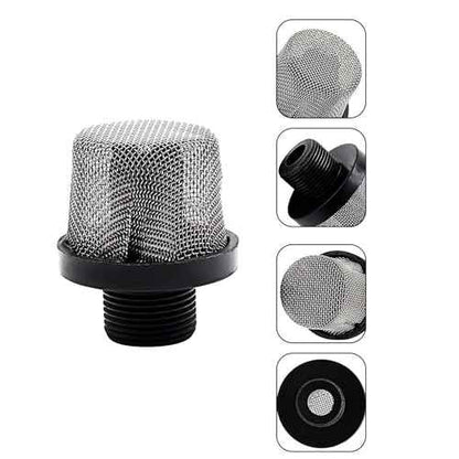 1pcs 288716 3/4-Inch Inlet Strainer Thread &5pcs 288749 Airless Spray Gun Filter Combination fits Airless Paint Sprayers Gun