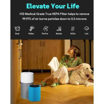 Leemone 311 Auto AllergenBlock Filter Compatible with Blueair Blue Pure 311 Auto Air Purifier, Blue Pure 311 Auto Filter Replacement, Activated Carbon Filter, 2 Pack