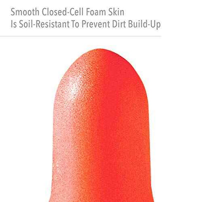 Honeywell Howard Leight by Maximum Corded Disposable Foam Earplugs, 100 Pairs, Orange