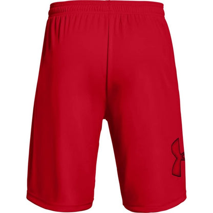 Under Armour Men's Tech Graphic 10" Shorts, Red (601)/Black, Small
