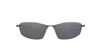 Oakley Sunglasses for Men - OO4141 Whisker Oval Sunglasses PRIZM Lenses- Carbon/PRIZM Black - Size 60