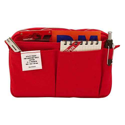 Delfonics 500091 Inner Carrying Bag Size S Yellow Cotton Pouch Case Bag in Bag