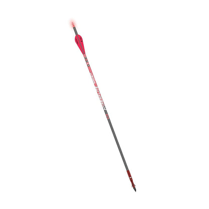 Barnett Hyperflite Illuminated Crossbow Arrows, 3-Pack of Polycarbonate Half-Moon Nocks with Multi-Colored Strobe Lights, 20"