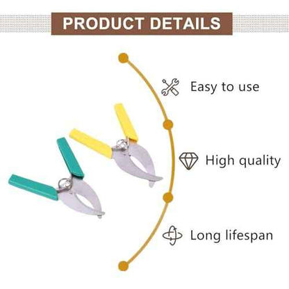 2 PCS Ring Barking Cutter Scissor Professional Grafting Tool Plant Cutters Girdling Shear Garden Tree Ring Cutter for Potted Plant Fruit Tree Orchard