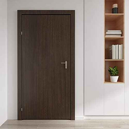 CRE8TIVE Dark Brown Wood Contact Paper Distressed Wood Look Wallpaper Peel and Stick Countertops Waterproof Brown Contact Paper Self Adhesive Textured Wallpaper Vinyl Wrap for Bedroom Kitchen 12"x80"
