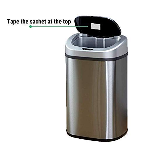 Green Piece® All-Natural Baby Diaper Pail Deodorizer - Pack of 36 - Activated Charcoal - Compatible with Diaper Pails, Shoe Closets - Made by Green Piece Mfg