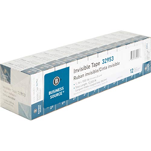 Business Source Premium Invisible Tape Value Pack