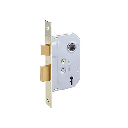 Yale Locks PM246PB25 Internal 2 Lever Mortice Sash Lock 67mm 2.5-inch - Polished Brass Finish