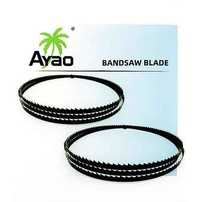 AYAO 105-Inch X 1/4-Inch X 6TPI Bandsaw Blades, 2 Pack
