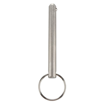 2 Pack Long Quick Release Pin, Diameter 3/8"(9.5mm), Usable Length 3"(76mm), Overall Length 3.6"(92mm), Full 316 Stainless Steel, Bimini Top Pin, Marine Hardware