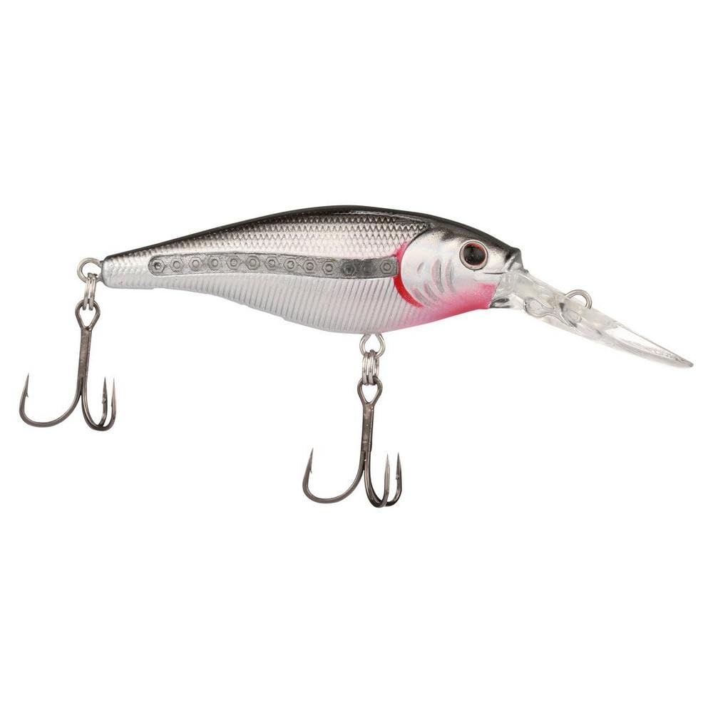 Berkley Scented Flicker Shad Baitfish 5 Pack Fishing Lure, Assorted, 5/16 oz, 2.75in | 7 cm, Size, Profile and Dive Depth Imitates Real Shad, Equipped with Fusion19 Hook