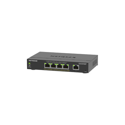 NETGEAR 8 Port PoE Gigabit Ethernet Easy Smart Managed Essentials Switch (GS308EPP) - with 8 x PoE+ @ 123W, Desktop or Wall Mount