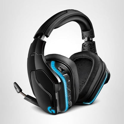 Logitech G935 Wireless DTS:X 7.1 Surround Sound LIGHTSYNC RGB PC Gaming Headset - Black/Blue