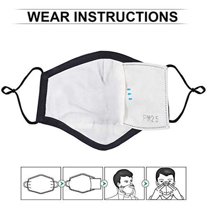 SPRING SEAON Washable and Reusable Facial Warm Windproof Cotton Outdoor