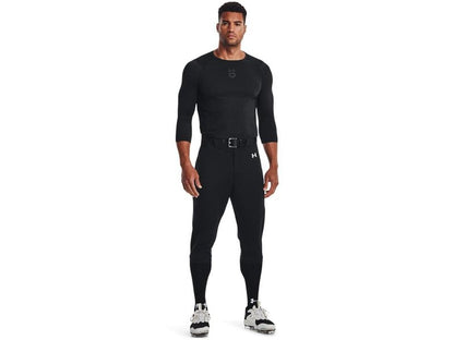 Under Armour Men's Utility Baseball Knicker 22, (001) Black / / White, Medium