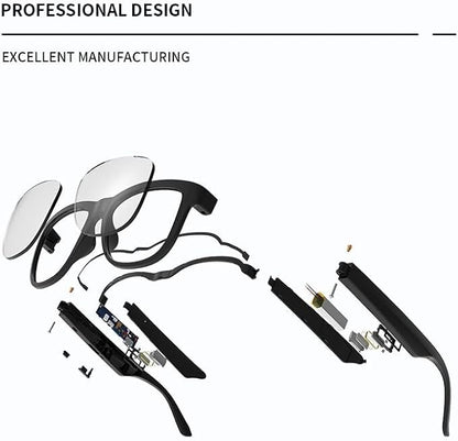 GS01 Smart Bluetooth Sunglasses, Audio Sunglasses With Speaker, UV400 Polarized lens, Open Ear Music, Touch Control