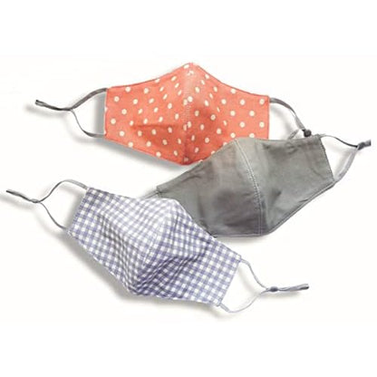 HOPE LOVE SHINE Fabric Reusable Face Masks Adjustable Cotton Handmade