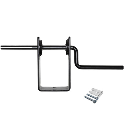 Meister Mounted Easy Hand Wrap Roller - Fits All Boxing & MMA Wraps - Black