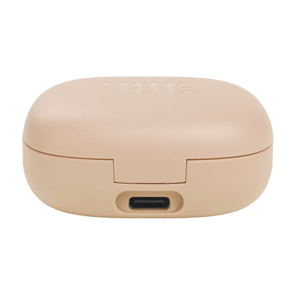 JBL Vibe Flex True Wireless Earbuds – Bluetooth Earphones with Deep Bass Sound, IP54 Water & Dust Resistant, Long Battery Life, Voice Assistant Compatible, Open-Ear Design (Beige)
