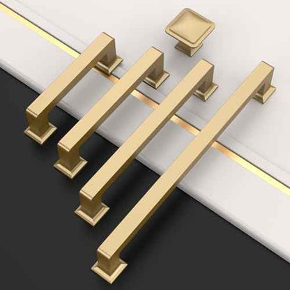 Amerdeco 10 Pack Champagne Bronze Cabinet Pulls 6.3 Inch(160MM) Hole Centers Kitchen Cabinet Handles Cabinet Hardware Kitchen Handles for Cabinets Cupboard Handles Drawer Pulls ZH0019¡¦