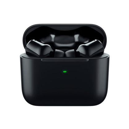 Razer Hammerhead True Wireless (2nd Gen) Bluetooth Gaming Earbuds: Chroma RGB Lighting -60ms Low-Latency- Active Noise Cancellation - Dual Environmental Noise Cancelling Microphones- Classic Black