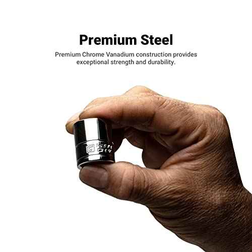 Capri Tools 12 mm Shallow Socket, 3/8 in. Drive, 12-point, Metric