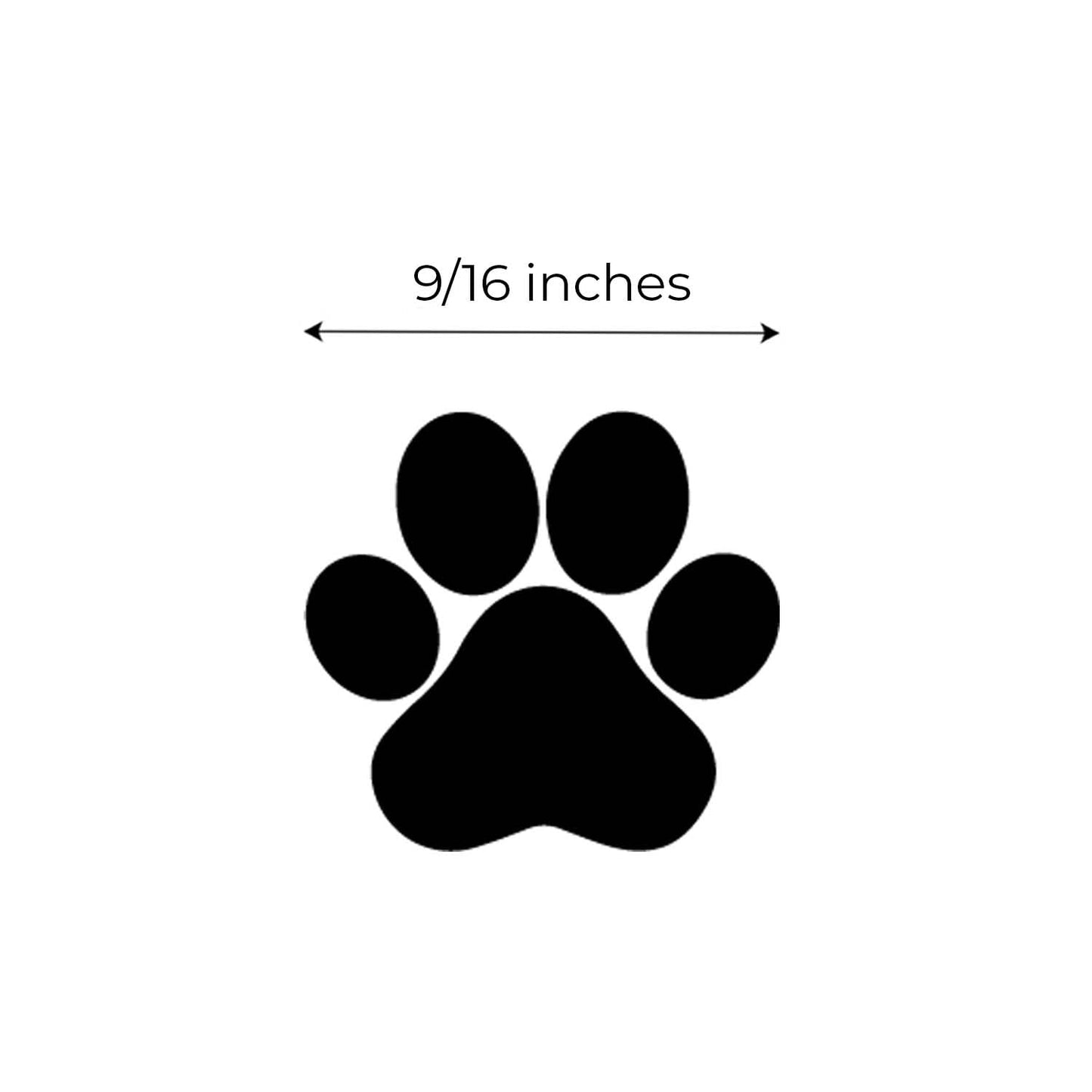 Paw Print Stamp / 2000 Plus Self Inking Animal Paw Print Stamper/Black Ink Imprint School Planner Worksheet Card Stamp
