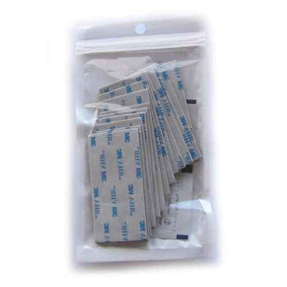 16 Pads Adhesive Double Sided Mounting Tape High Bond Foam Conformable Glue Replacement Kit 1.5 x 3 Inch Rectangular Small Pad Dot Craft Indoor Wall Tile Stick Made with 3M