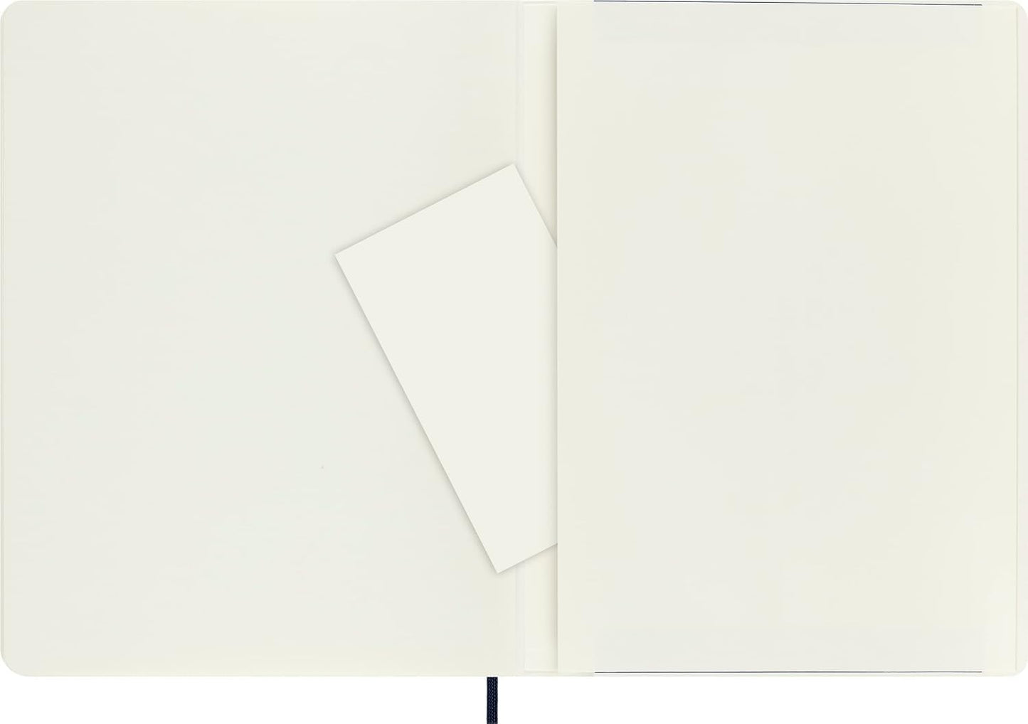 Moleskine Classic Notebook, Soft Cover, XL (7.5" x 9.5") Plain/Blank, Sapphire Blue, 192 Pages