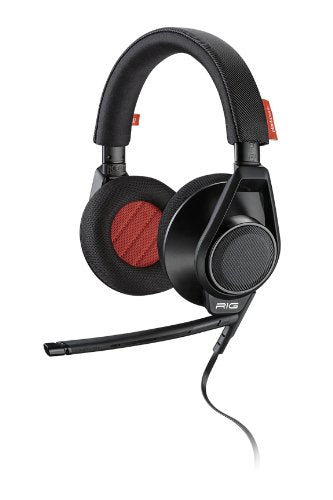 Plantronics RIG Stereo Gaming Headset with Mixer for Xbox 360 and PS3 - Retail Packaging - Black