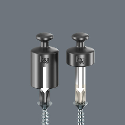 Wera - 5105650001 Kraftform Plus 334/6 Screwdriver Set with Rack and Lasertip, 6-Pieces, Multicolor, Slotted: 6.5x150mm, 3x80mm, 4x100mm, 5.5x125. Phillips: PH1x80, PH2x100