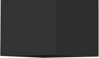 Square Collection 6" Aluminum Outdoor Up/Down Wall Lantern Light Matte Black