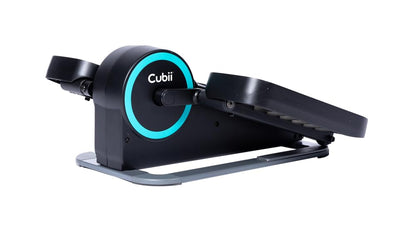 Cubii Move - Under Desk Elliptical Bike Pedal Exerciser Portable Seated Elliptical Machine W/Adjustable Workout Levels - Adult to Seniors