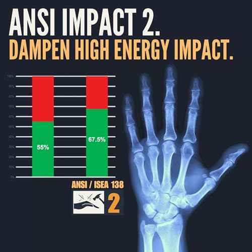 Cestus 3207, ANSI A7 Cut-Resistant Impact Gloves (1,3,10,50 pairs) Heavy Duty Work Gloves Extrication Construction Demolition