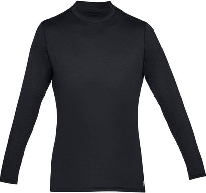 Under Armour Men's ColdGear Fitted Mock - 3XLT Black Thermal Base Layer