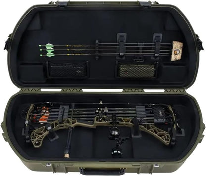 SKB Cases Mathews Iseries Shaped Bow Case - Durable Od Green Design | 43-Inch Size
