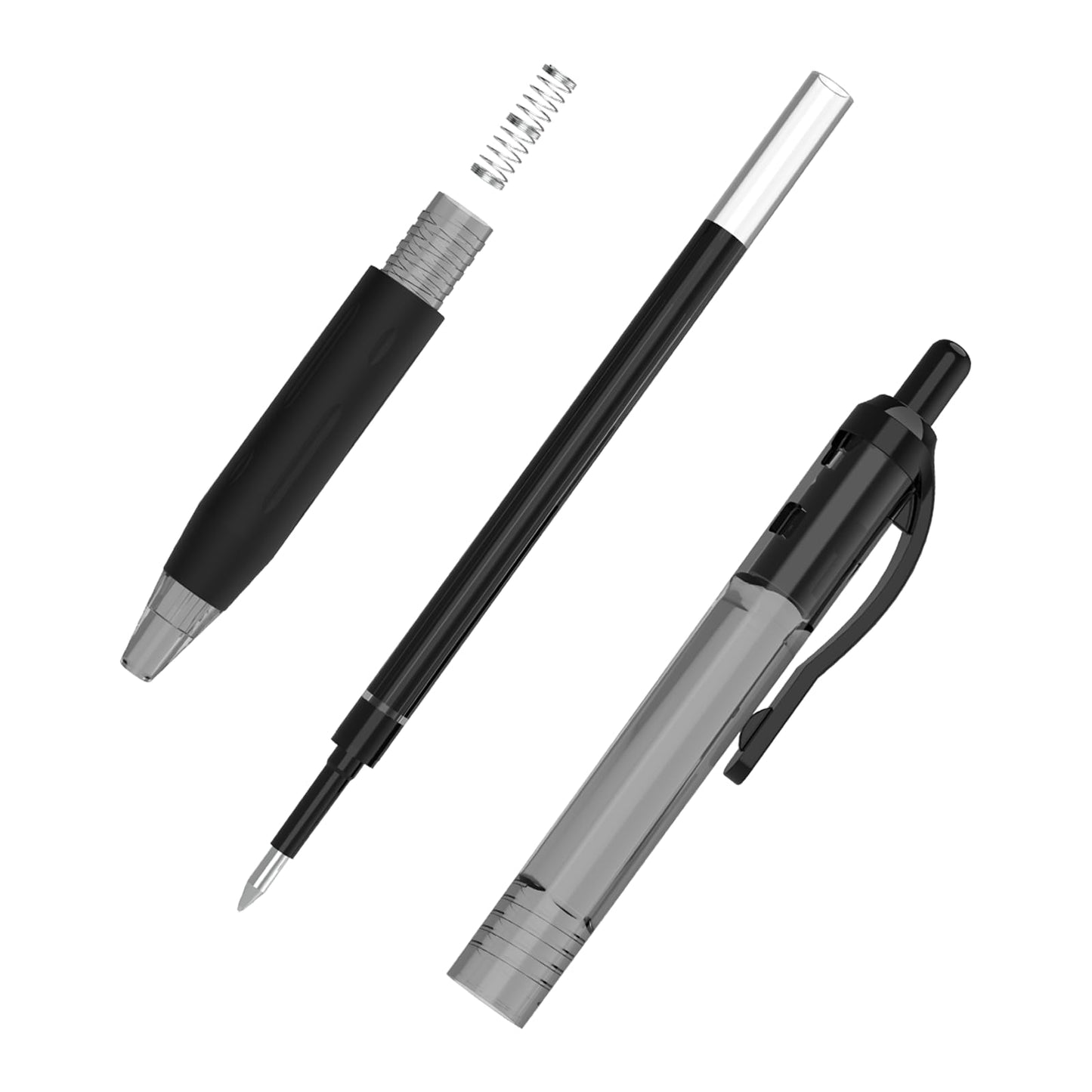 EYEYE G-103 Retractable Gel Pens Black 0.7mm, 25 Pack Medium Point Gel Ink Pens Quick Drying, 0.7 mm Fine Piont Ballpoint Pen Smooth Writing for Office School Supplies