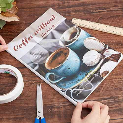 GORGECRAFT 22 Yards x 3/4 Inch Bookbinding Repair Tape White Fabric Tape Adhesive Duct Tape Safe Cloth Library Book Seam Sealing Craft Tape for Bookbinders Hinging Sofa Cord Cable Webbing Repair
