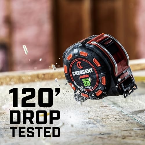 Crescent Lufkin 25 Ft. SHOCKFORCE NITE EYE Magnetic Tape Measure | LM1325B-02