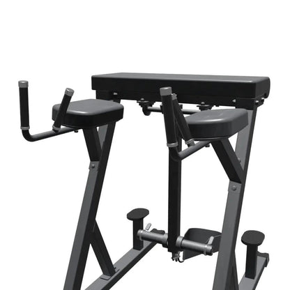 Gronk Fitness Reverse Hyperextension Machine | Plate Loaded Machine | Target Your Lower Back, Glutes and Hamstrings | Made of 11 Gauge Steel