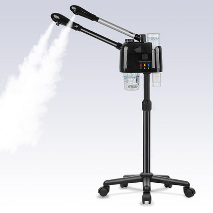 Professional Facial Steamer for Deep Hydration,2in1 Ozone Face Steamer with 5X Magnifying Lamp,Suitable for Home Use or Beauty Spa Deep Cleansing and Hydration