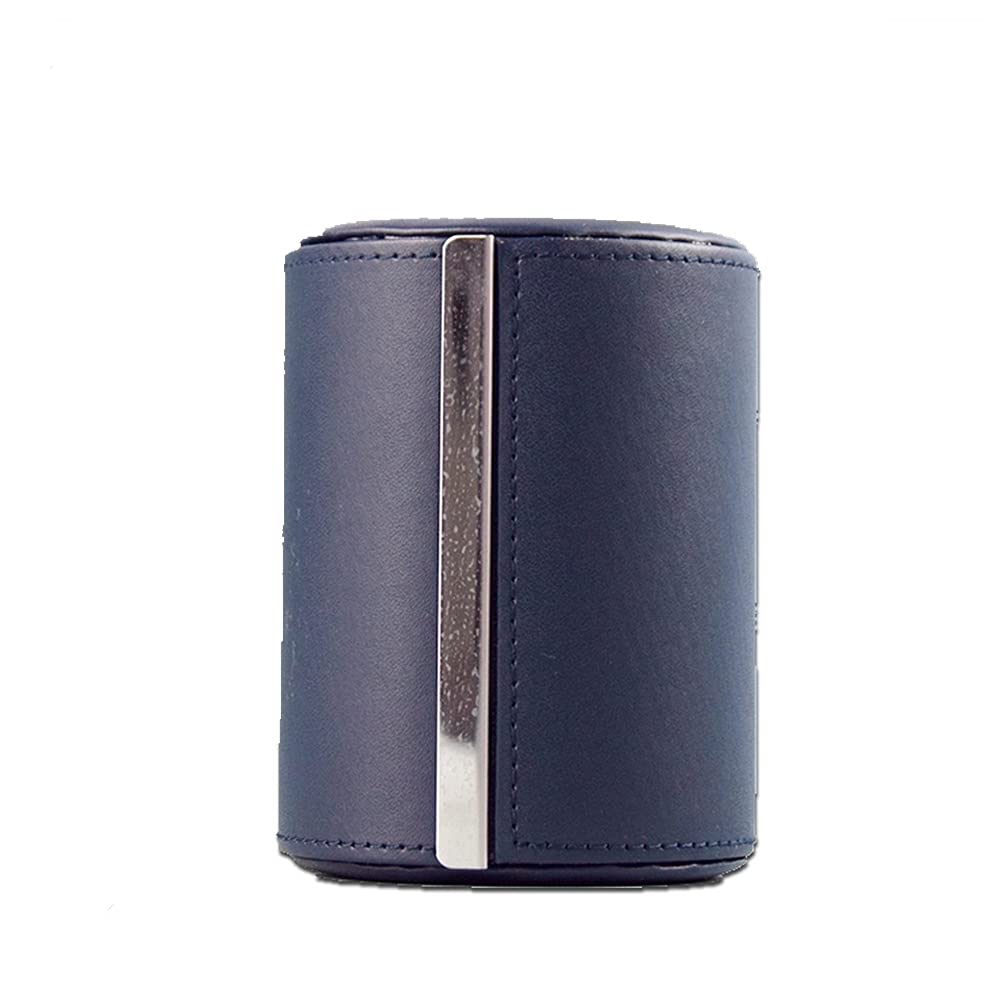 Fosinz Tie Box, Leather Necktie Travel Case, Men's Gift Box, Necktie Holder Container Storage for Business, Gift, Travel, Office
