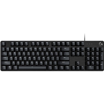 Logitech G413 SE Full-Size Mechanical Gaming Keyboard - Backlit Keyboard with Tactile Mechanical Switches, Anti-Ghosting, Compatible with Windows, macOS - Black Aluminum