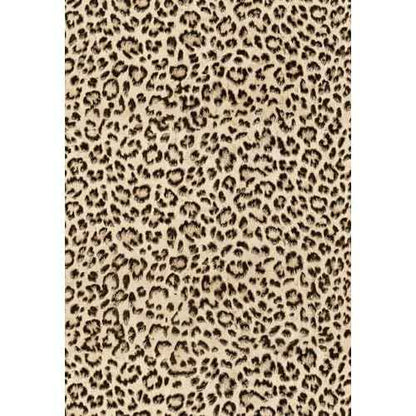 Simon&Siff Leopard Peel and Stick Wallpaper 17.3"x60" Black/Brown Vintage Animal Removable Wallpaper Renter Friendly Waterproof Modern Contact Paper for Bedroom Bathroom Cabinet