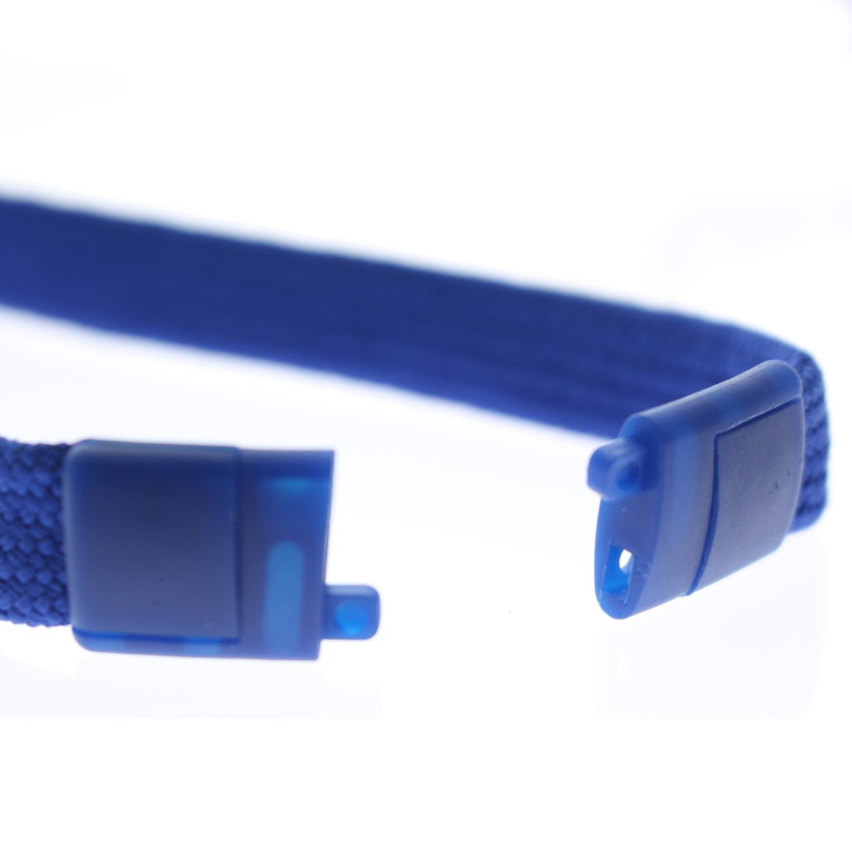 Specialist ID Bulk 100 Pack - Heavy Duty Breakaway Lanyards for Keys and ID Badges with Key Chain Split Ring - Break-Away Clasp and Keychain Keyring/Badge Holder Attachment (Royal Blue)…