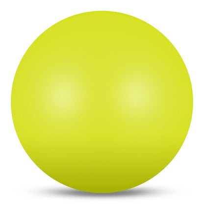 DRUNA Ball for Rhythmic Gymnastics | Ideal for Training and Competition | Two Sizes (Neon Yellow, 15 cm)