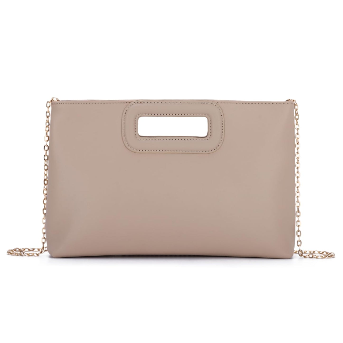 Freie Liebe Clutch Purses for Women PU Leather Evening Clutch Bag Fashion Handbags for Wedding, Cocktail, Prom with Chain